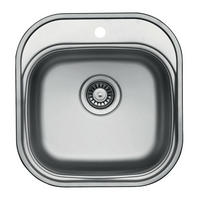 SPÜLE 1350026  - Edelstahlfarben, Basics, Metall (40/35/19cm) - HKT