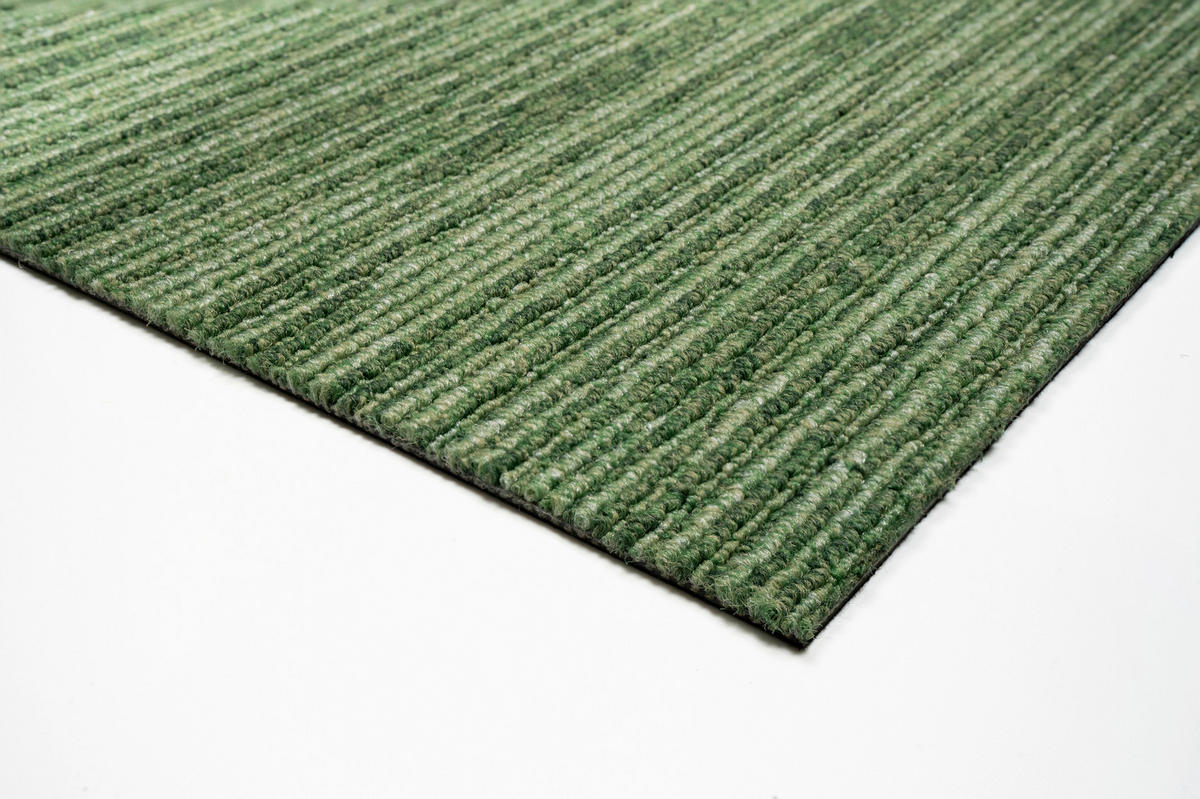 TEPPICHFLIESE 50/50 cm  in Grün  - Grün, Basics, Textil (50/50cm)