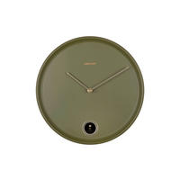 WANDUHR esencia Grün  - Grün, Basics, Metall (30cm) - Karlsson