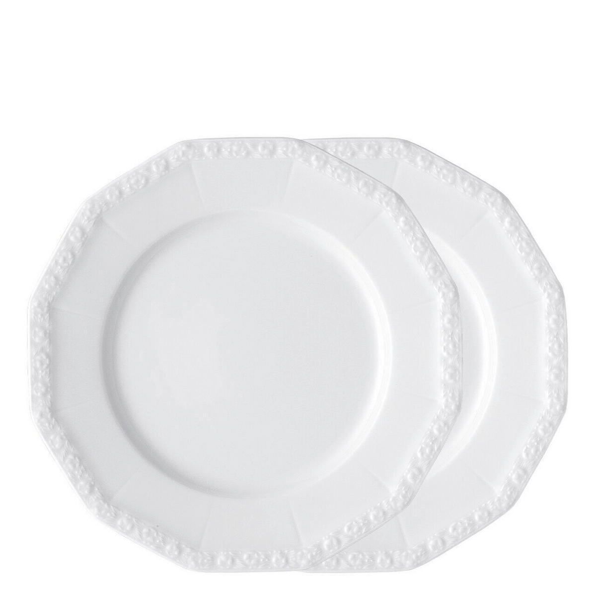 SPEISETELLERSET Weiß Maria - Weiss  - Weiß, KONVENTIONELL, Keramik (29/28/4,3cm) - Rosenthal