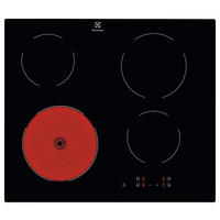 GLASKERAMIKKOCHFELD LRR6430CK  - Schwarz, Basics, Glas (57,6/5,0/50,6cm) - Electrolux