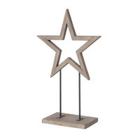 DEKOSTERN  - Naturfarben, Basics, Holz (46/19/71cm) - Boltze Home