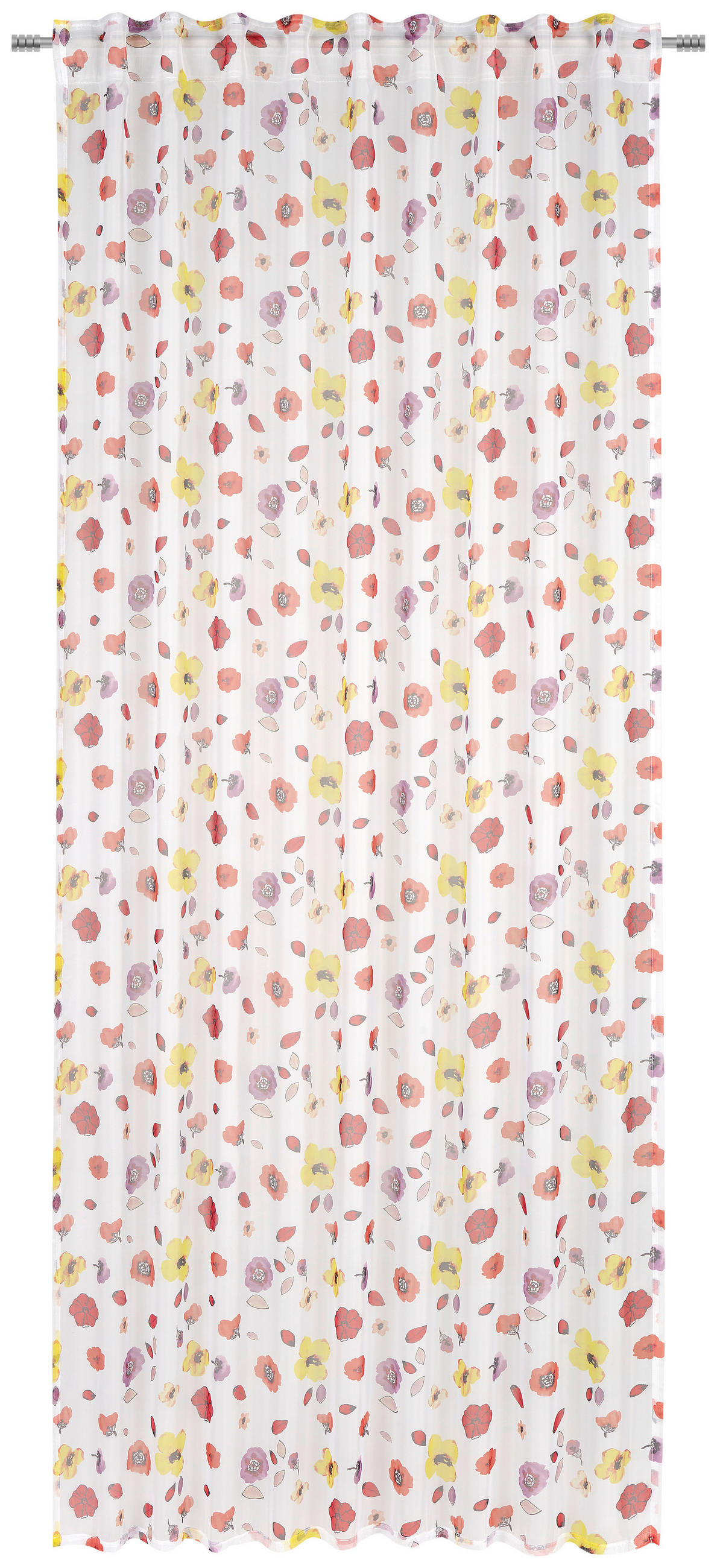 FERTIGVORHANG  transparent  135/245 cm   - Multicolor, Basics, Textil (135/245cm) - Esposa