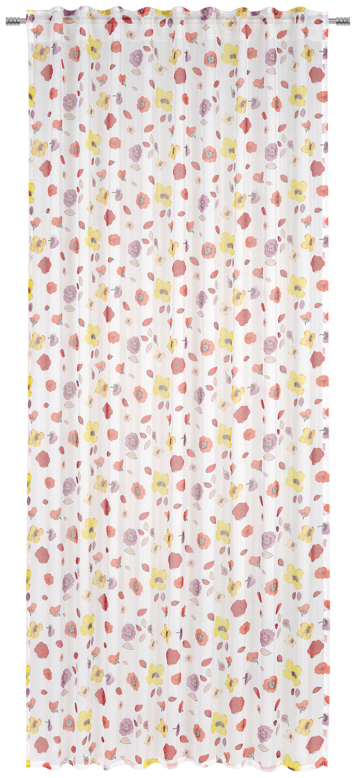 FERTIGVORHANG  transparent  135/245 cm   - Multicolor, Basics, Textil (135/245cm) - Esposa