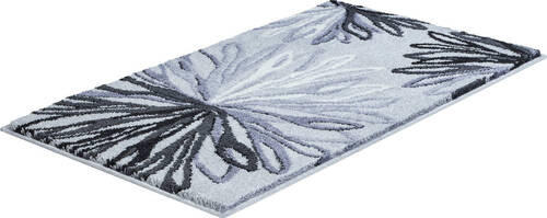 BADTEPPICH Anthrazit, Grau 70/120 cm  - Anthrazit/Grau, Basics, Kunststoff/Textil (70/120cm) - Grund