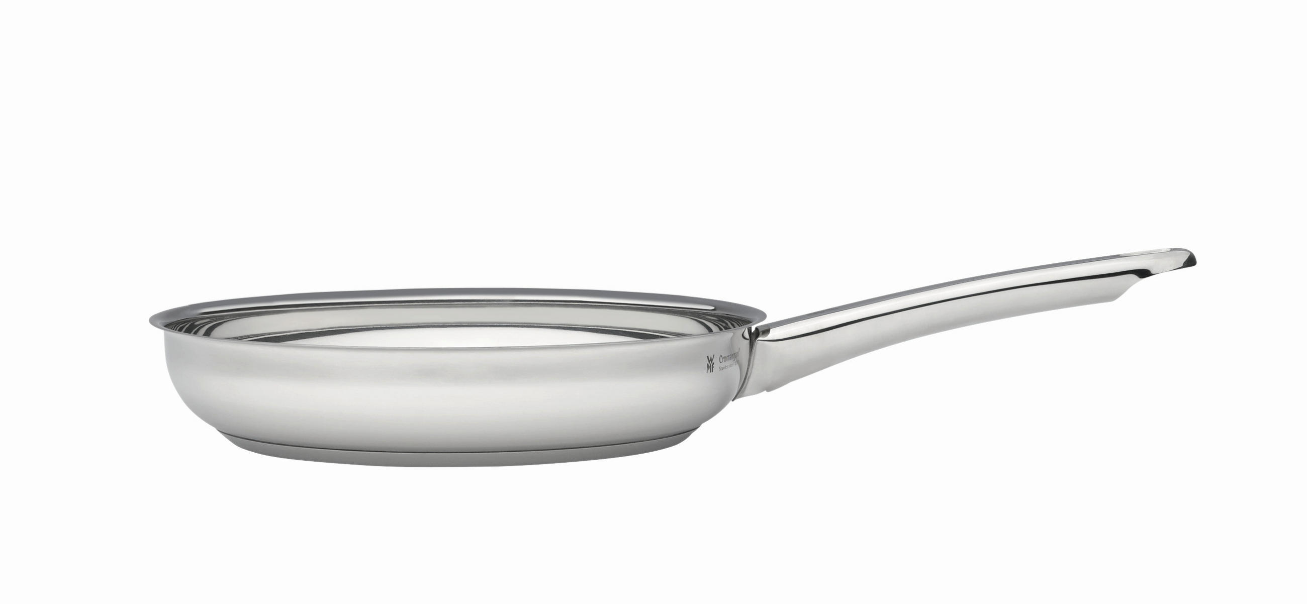 PFANNE 24 cm  - Edelstahlfarben, Design, Metall (24cm) - WMF