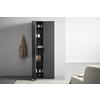MEHRZWECKSCHRANK 70/178,9/33,4 cm  in Anthrazit  - Anthrazit/Schwarz, KONVENTIONELL, Holzwerkstoff/Kunststoff (70/178,9/33,4cm) - Xora