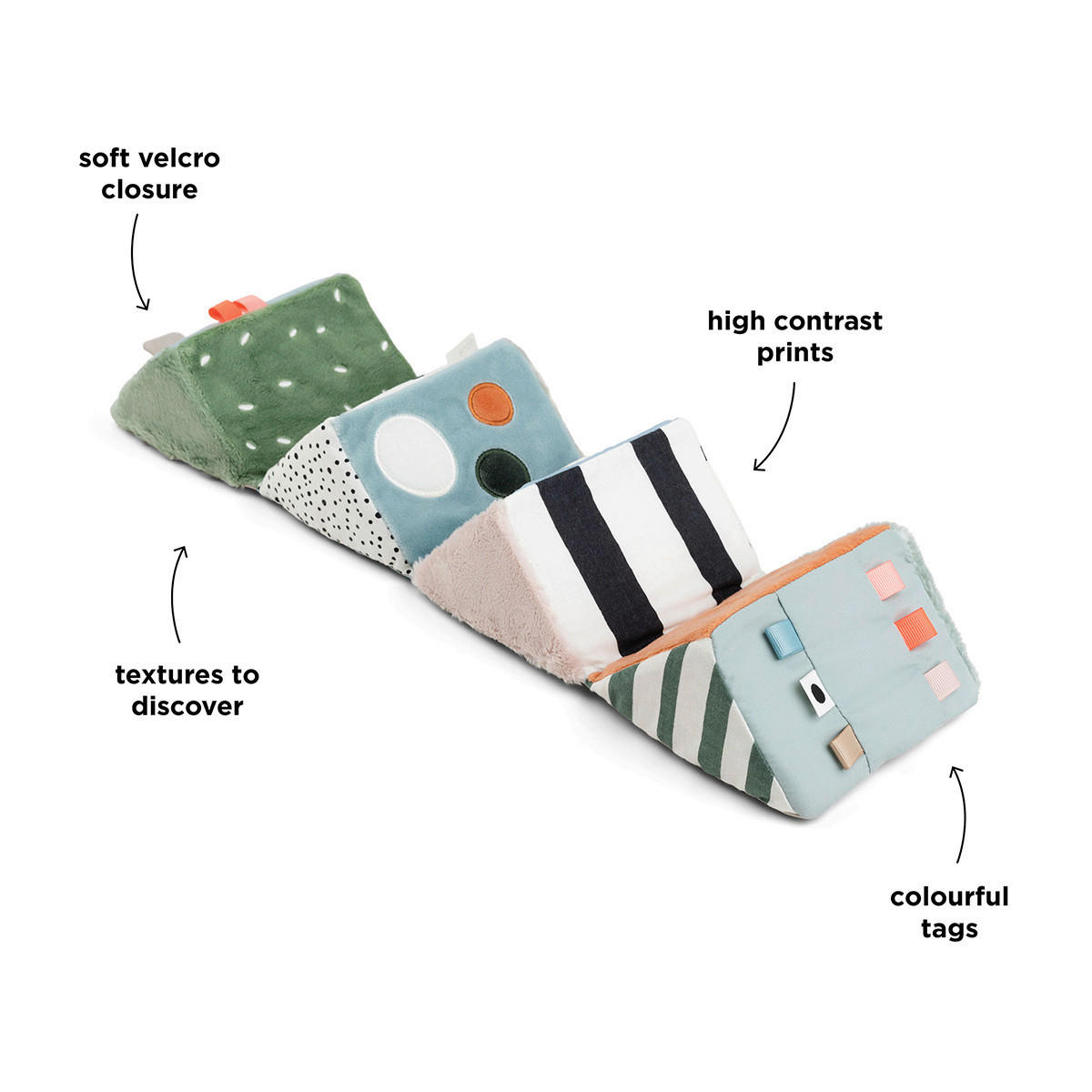 SOFTWÜRFEL  - Multicolor, Basics, Kunststoff/Textil (12,5/12,5/12,5cm)