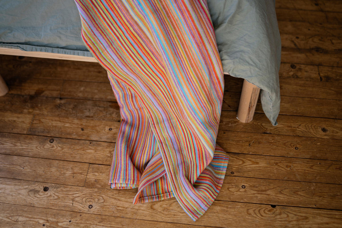 WOHNDECKE 140/200 cm  - Multicolor, Design, Textil (140/200cm) - Bio:Vio