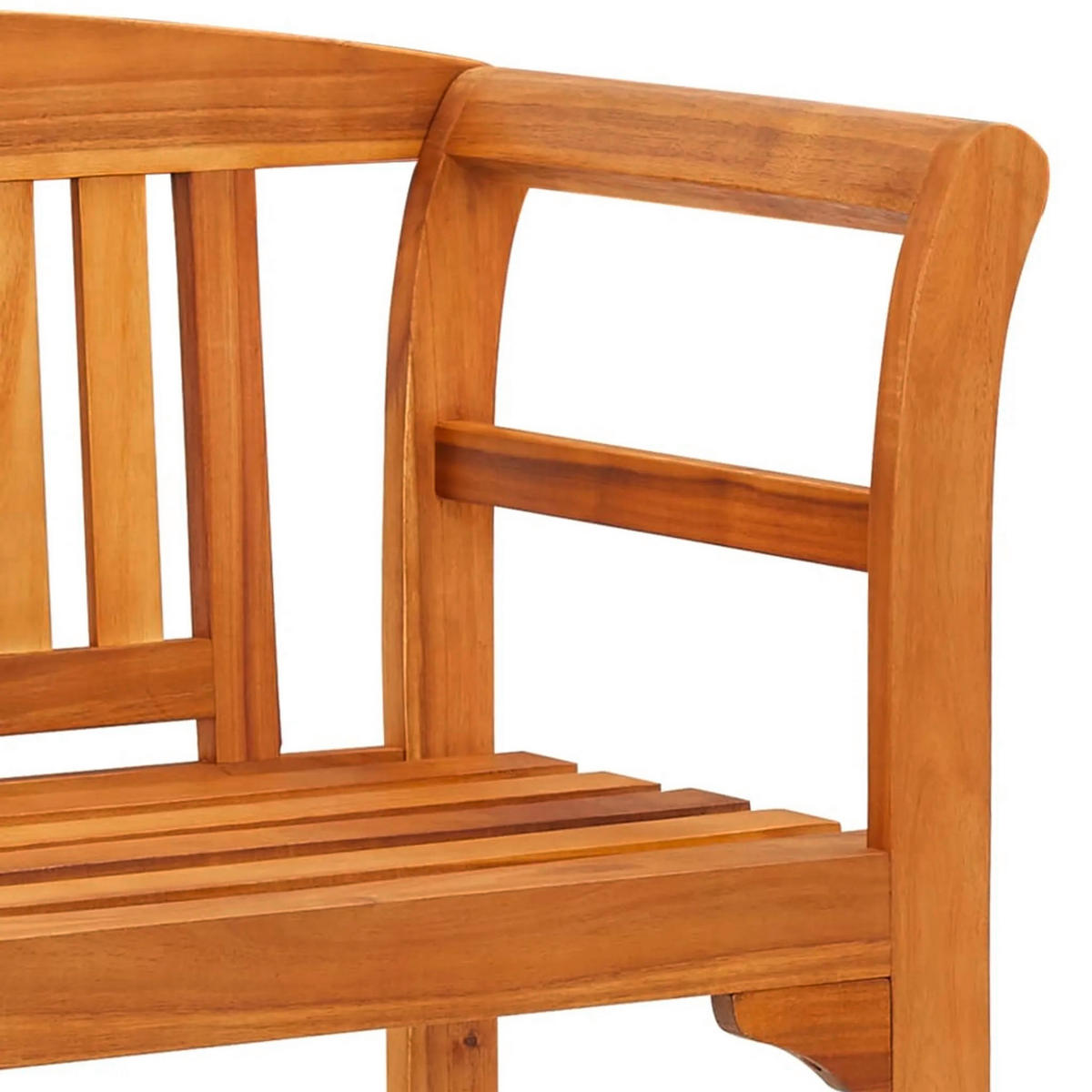 GARTENBANK Akazie   - Akaziefarben, Basics, Holz (130/50/80cm) - Acamp