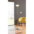 STEHLEUCHTE 25/181,5 cm    - Weiß/Nickelfarben, Basics, Kunststoff/Metall (25/181,5cm) - Boxxx