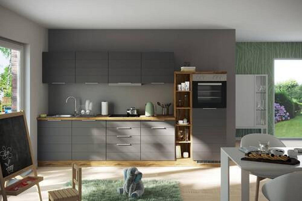 REGAL  30/166/60 cm Eiche Wotan  - Eiche Wotan, Design, Holzwerkstoff (30/166/60cm) - Held