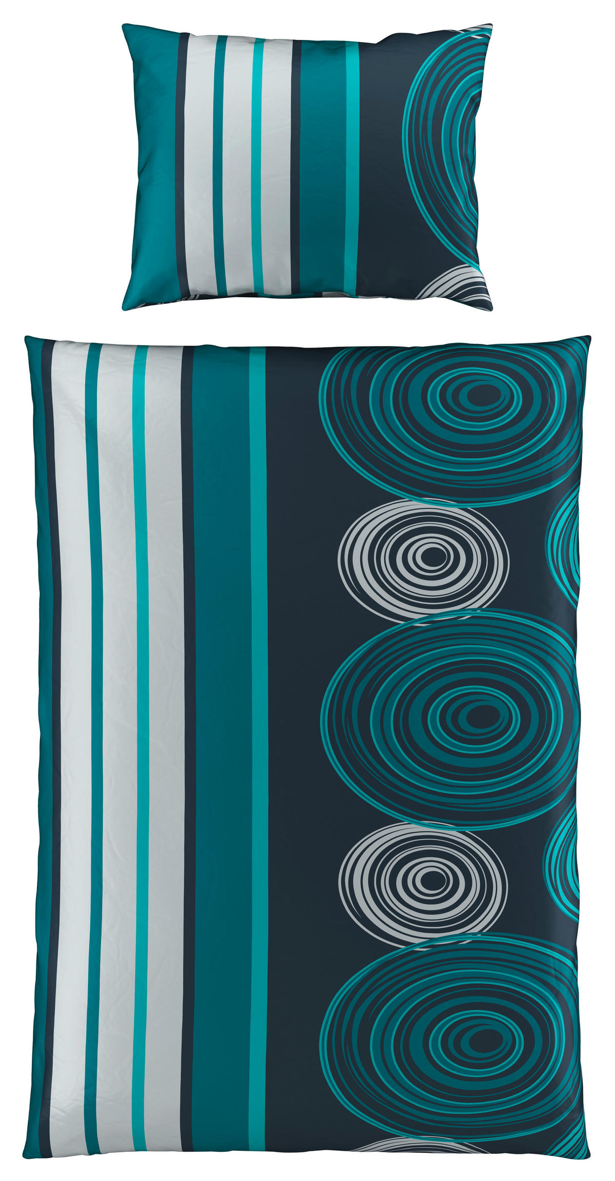 ÁGYNEMŰHUZAT-GARNITÚRA 140/200 cm  - zöld, Konventionell, textil (140/200cm) - Boxxx