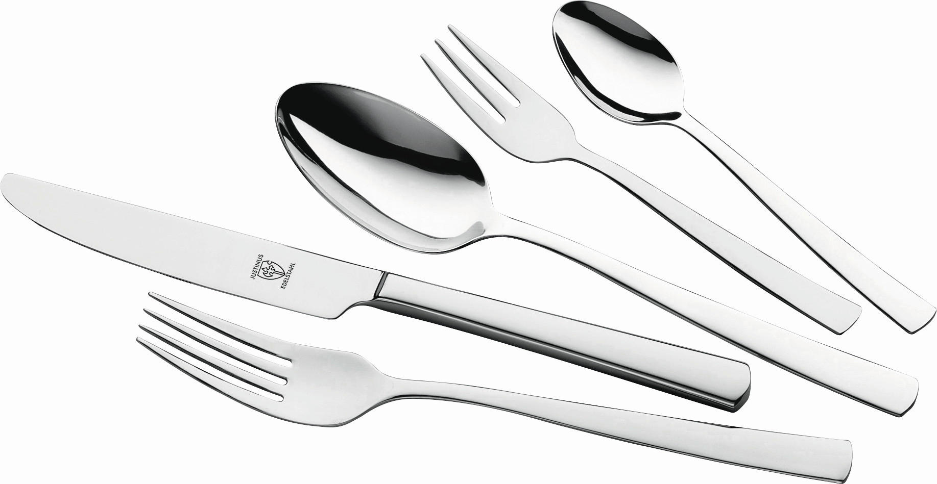 BESTECKSET Vito  60-teilig  - Edelstahlfarben, KONVENTIONELL, Metall (50/40/6cm) - Justinus