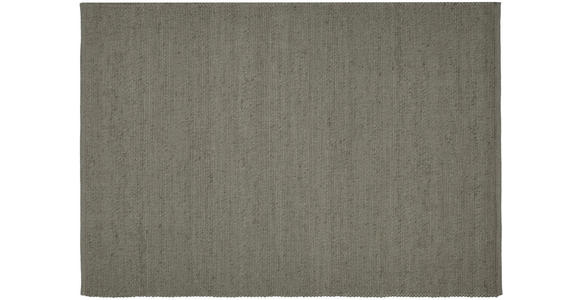 HANDWEBTEPPICH 250/350 cm Havre Grau, Grün, Dunkelgrün  - Dunkelgrün/Grau, Basics, Textil (250/350cm) - Linea Natura