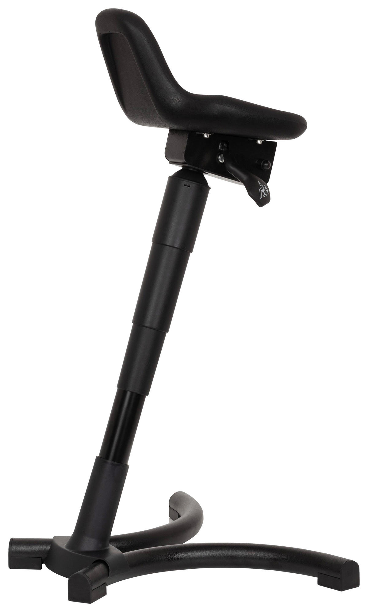 STÅSTÖD  svart  - svart, Basics, metall/plast (56/75-92/47cm) - MID.YOU