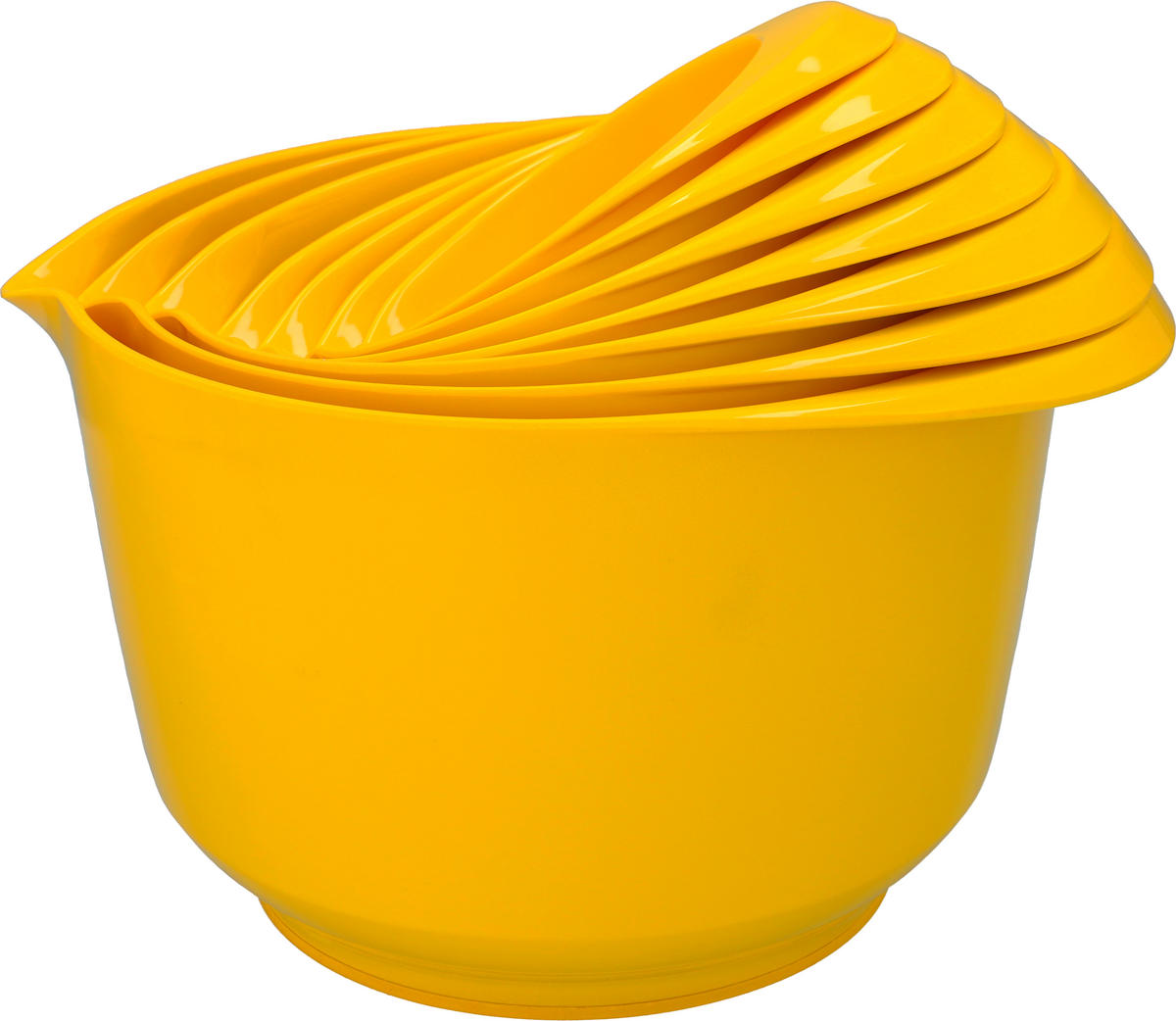 RÜHRSCHÜSSEL - Gelb, Basics, Kunststoff (16,5/9,5/12,8cm) - Birkmann