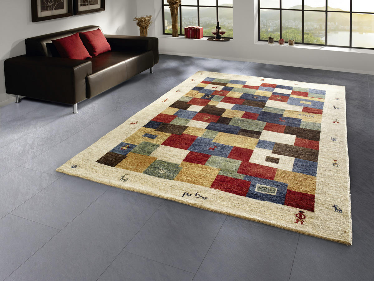 ORIENTALISK MATTA 80/125 cm Oase  - multicolor/cremefärgad, Lifestyle, textil (80/125cm) - Cazaris