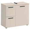 WASCHBECKENUNTERSCHRANK 70/60/35 cm  - Kaschmir/Schwarz, MODERN, Holzwerkstoff/Kunststoff (70/60/35cm) - MID.YOU