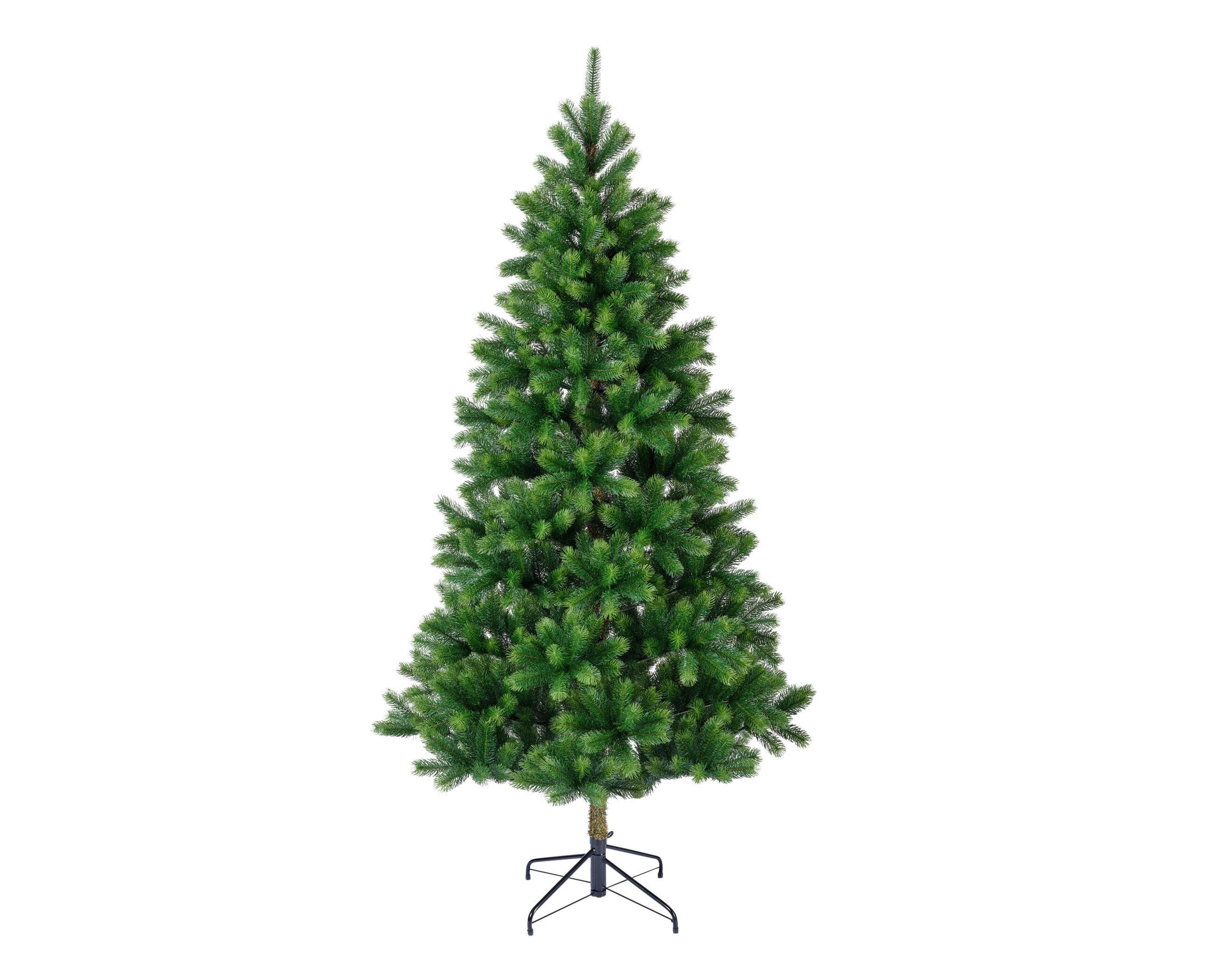 WEIHNACHTSBAUM 180 cm  - Grün, Basics, Kunststoff/Metall (96/180cm) - X-Mas
