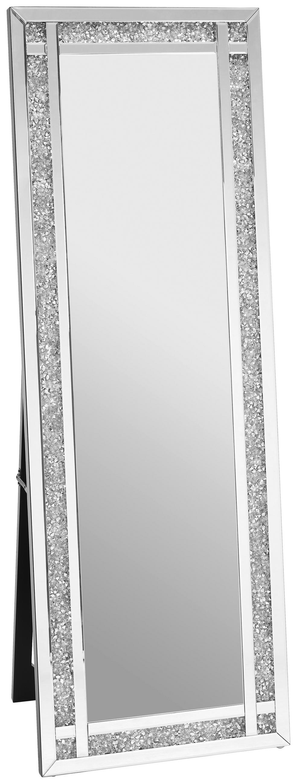 WANDSPIEGEL 55/160,5/6,2 cm    in rechteckig  - Klar, Design, Glas/Holzwerkstoff (55/160,5/6,2cm) - MID.YOU