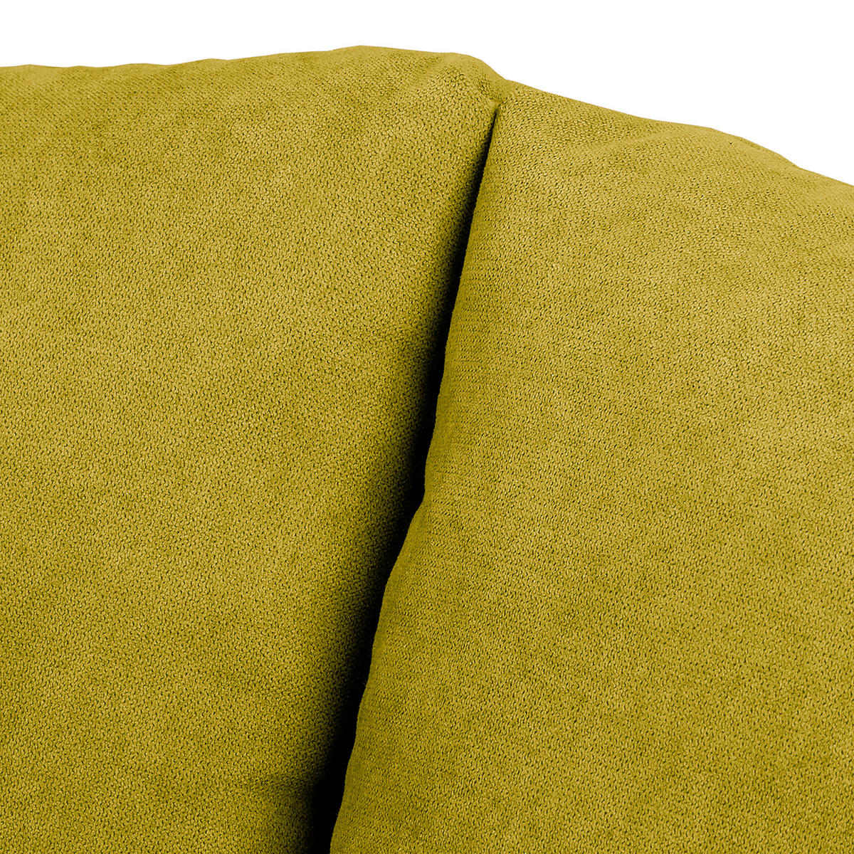 ECKSOFA Ariella Hellgrün Mikrofaser  - Naturfarben/Hellgrün, Design, Holz/Textil (161/231cm) - Livetastic