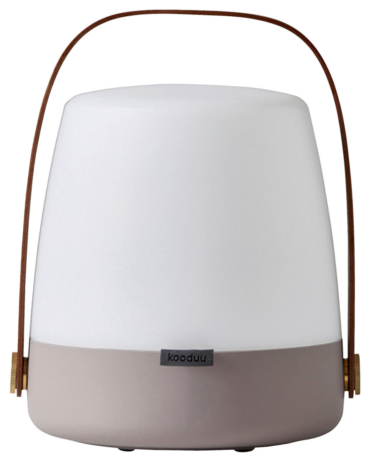 KOODUU TISCHLEUCHTE LITE-UP 20,3/26,2/20,3 cm   - Braun, Design (20,3/26,2/20,3cm)