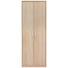 MEHRZWECKSCHRANK in Sonoma Eiche - Silberfarben/Schwarz, KONVENTIONELL, Holzwerkstoff/Metall (72/194/36cm) - Xora MEHRZWECKSCHRANK in Sonoma Eiche - Silberfarben/Schwarz, KONVENTIONELL, Holzwerkstoff/Metall (72/194/36cm) - Xora