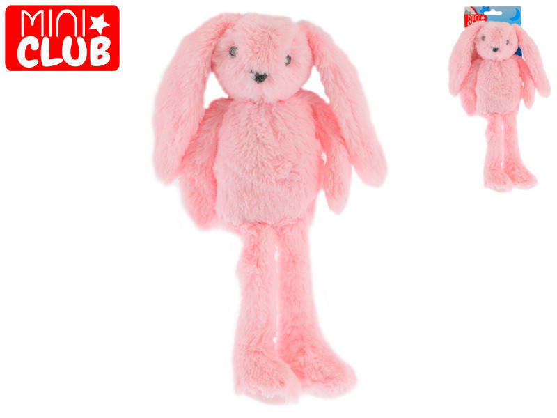 MAŇÁSEK VE TVARU ZVÍŘÁTKA - světle růžová, Basics, textil (15/38/7cm)
