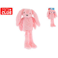 MAŇÁSEK VE TVARU ZVÍŘÁTKA - světle růžová, Basics, textil (15/38/7cm)