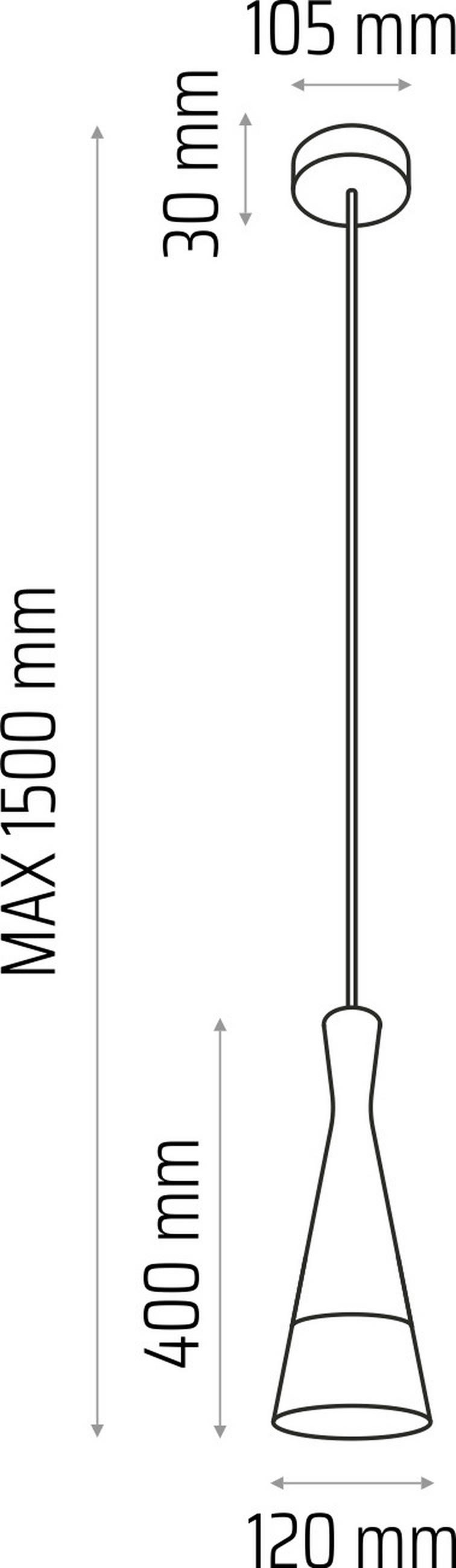 HÄNGELEUCHTE 12/150 cm  - Weiß/Grau, Design, Holz/Textil (12/150cm)