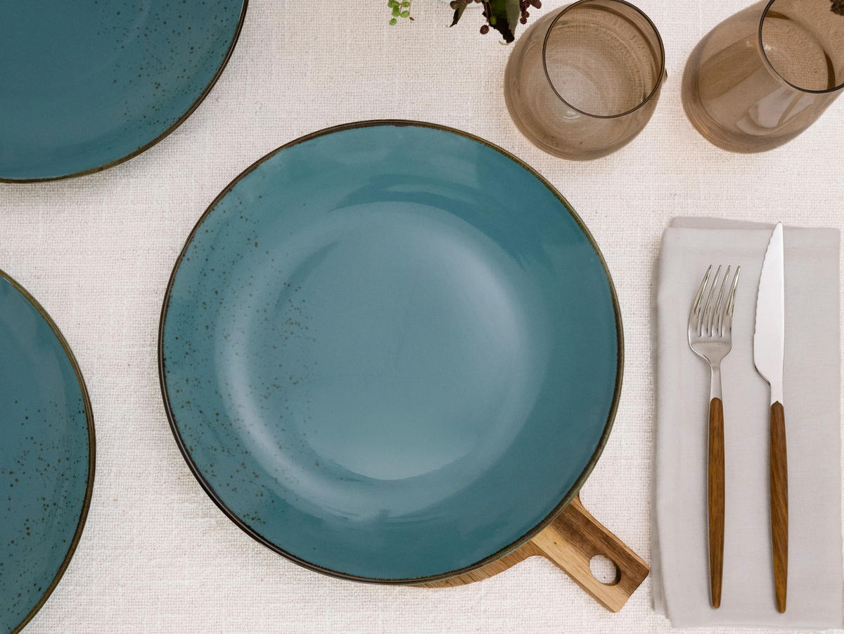 SET MATTALLRIKAR 27 cm  - turkos, Trend, keramik (27cm) - Creatable