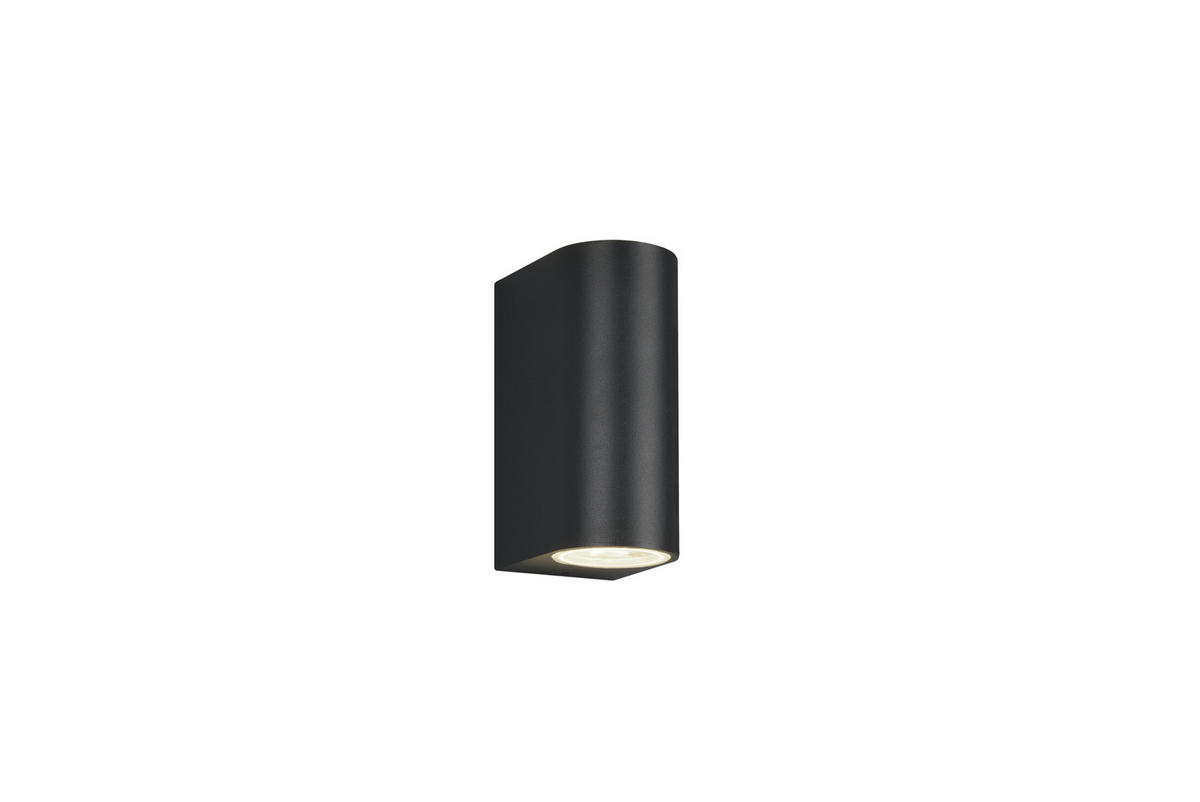 AUßENWANDLEUCHTE 7/15 cm   - Anthrazit, Basics, Metall (7/15cm)