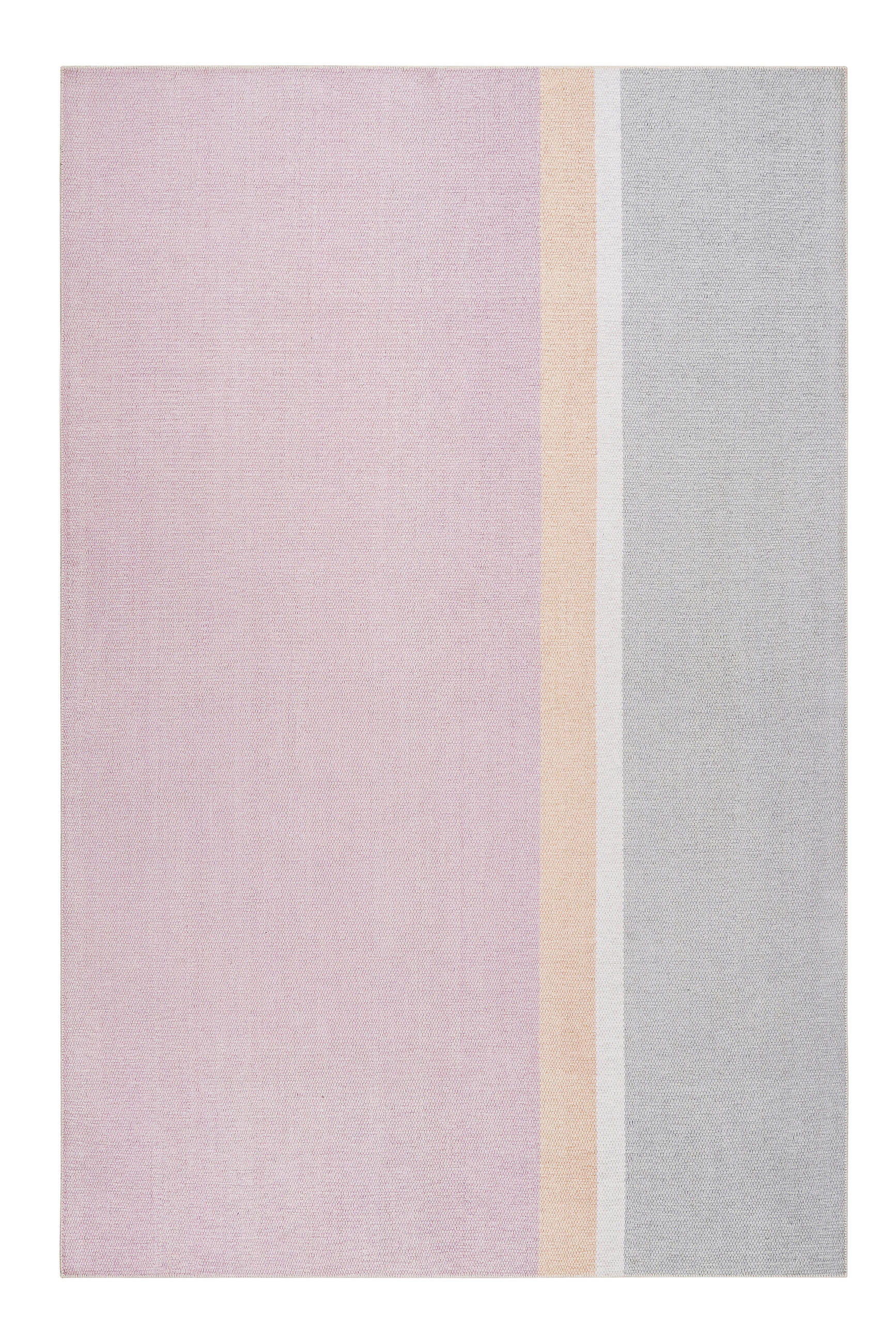 FLACHWEBETEPPICH 130/190 cm Saltriver Grau, Orange, Rosa, Beige  - Beige/Orange, KONVENTIONELL, Textil (130/190cm) - Esprit