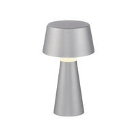 NAMIZNA SVETILKA ZA POLNJENJE     16/16/28,9 cm          - srebrne barve, Trend, umetna masa (16/16/28,9cm)