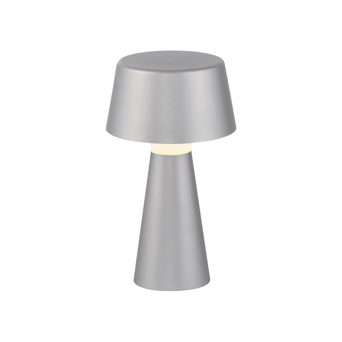 NAMIZNA SVETILKA ZA POLNJENJE     16/16/28,9 cm          - srebrne barve, Trend, umetna masa (16/16/28,9cm)