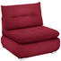 SCHLAFSESSEL in Textil Bordeaux - Chromfarben/Bordeaux, Design, Textil/Metall (94/86/83cm) - Novel SCHLAFSESSEL in Textil Bordeaux - Chromfarben/Bordeaux, Design, Textil/Metall (94/86/83cm) - Novel