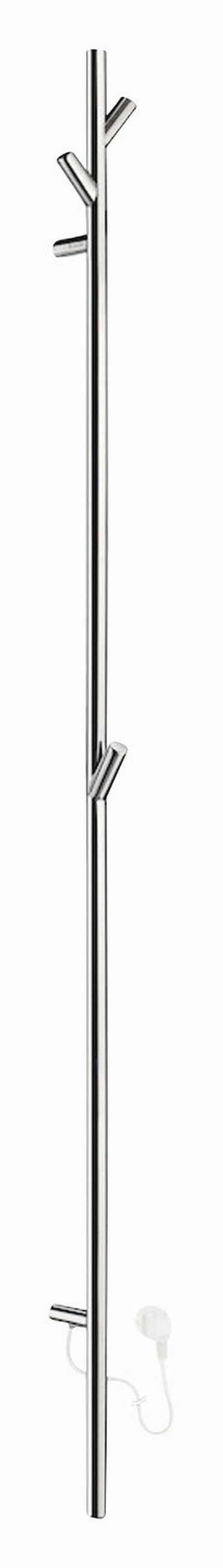 HANDTUCHTROCKNER Edelstahlfarben  - Edelstahlfarben, Basics, Metall (8/172cm) - Smedbo