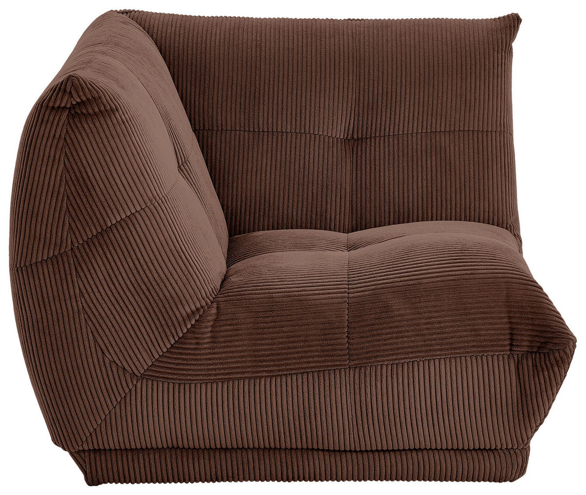SOFFMODUL i manchester brun  - brun, Trend, textil (105/80/105cm) - Livetastic