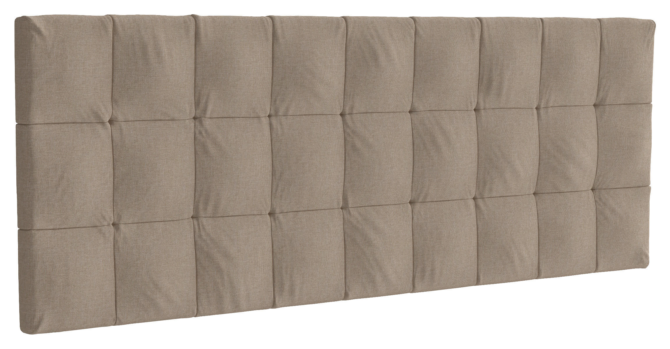 HUVUDGAVEL 180/65/4 cm  - sandfärgad, Klassisk, trä/textil (180/65/4cm) - Ekens