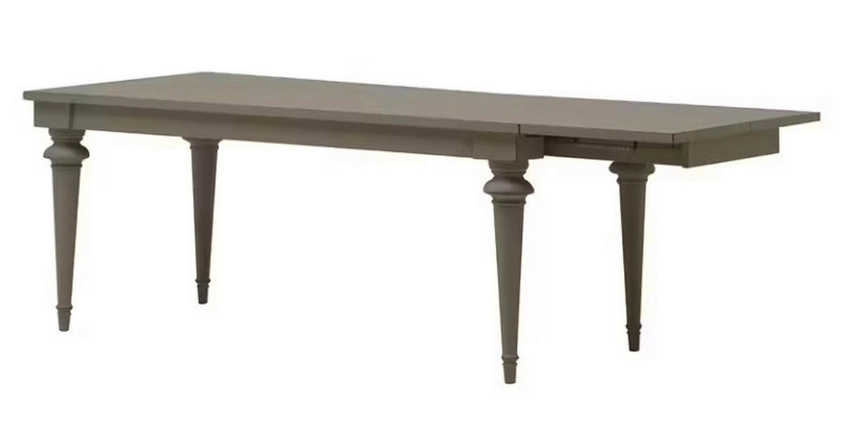 ESSTISCH Grau rechteckig  ausziehbar  - Grau, LIFESTYLE, Holz (182-232/76/90cm) - Livetastic