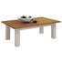 COUCHTISCH Kiefer massiv rechteckig Weiß, Kieferfarben - Weiß/Kieferfarben, ROMANTIK / LANDHAUS, Holz (115 70 42cm) - Carryhome COUCHTISCH Kiefer massiv rechteckig Weiß, Kieferfarben - Weiß/Kieferfarben, ROMANTIK / LANDHAUS, Holz (115 70 42cm) - Carryhome