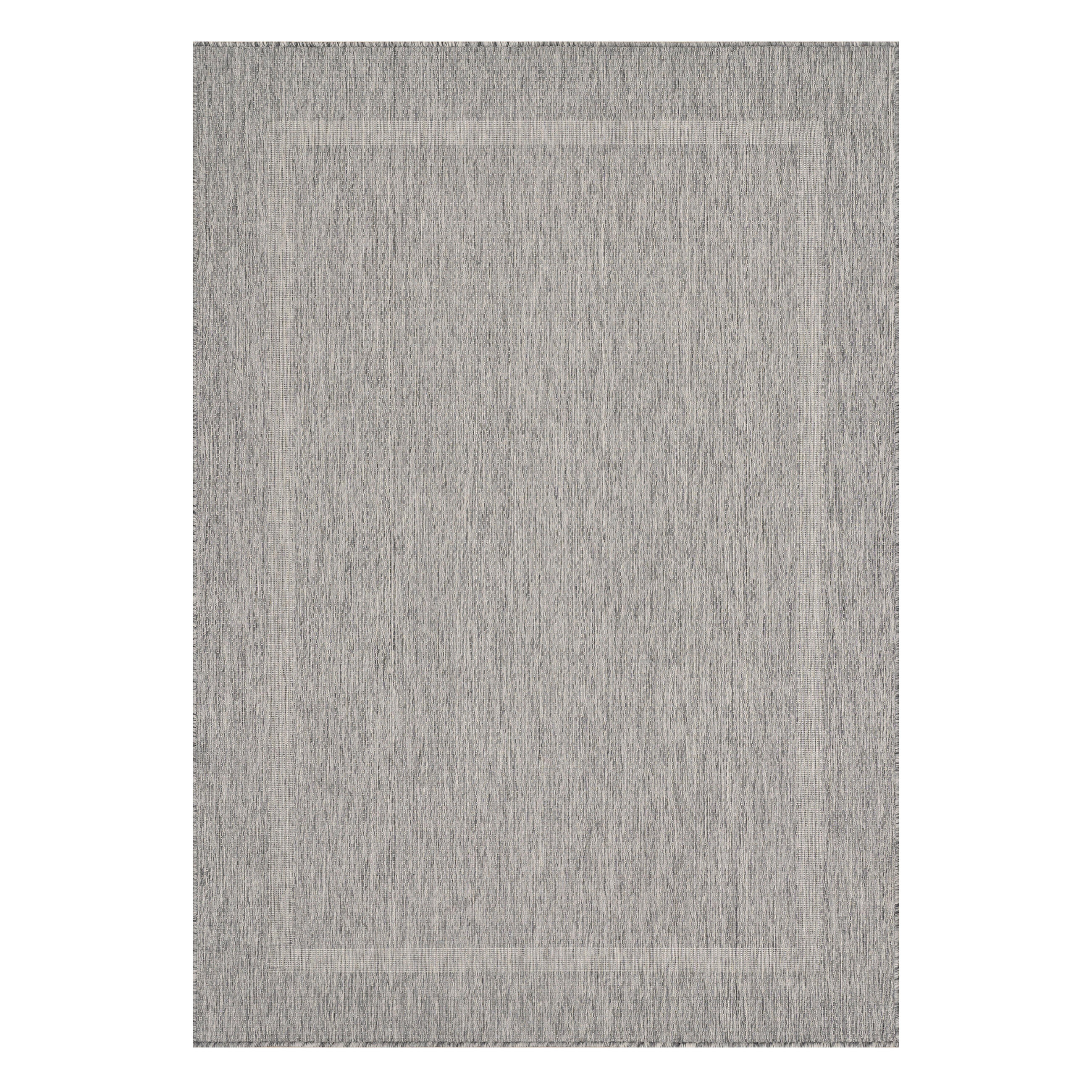 FLACHWEBETEPPICH 60/100 cm Relax Grau  - Grau, Basics, Textil (60/100cm) - Novel
