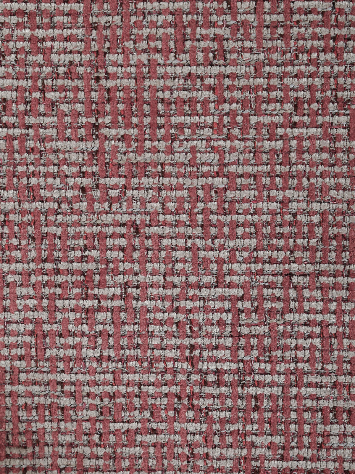 ARMLEHNSTUHL  in Eisen Leinenoptik Echtleder pigmentiert  - Rot/Schwarz, Design, Leder/Textil (60/80,5/62cm) - Novel