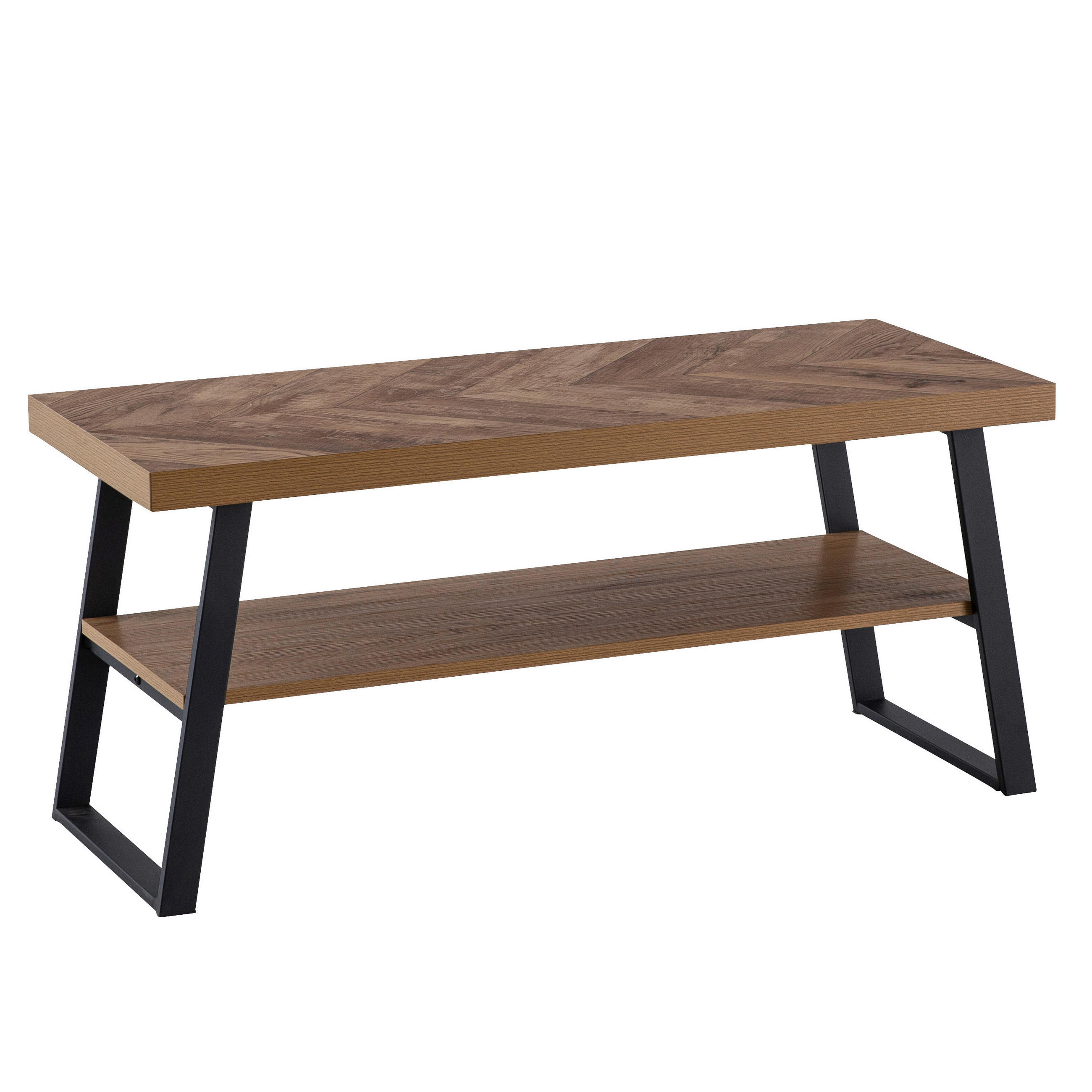 E-shop MID.YOU KONFERENČNÝ STOLÍK, farba duba, kompozitné drevo, 100/40/41 cm