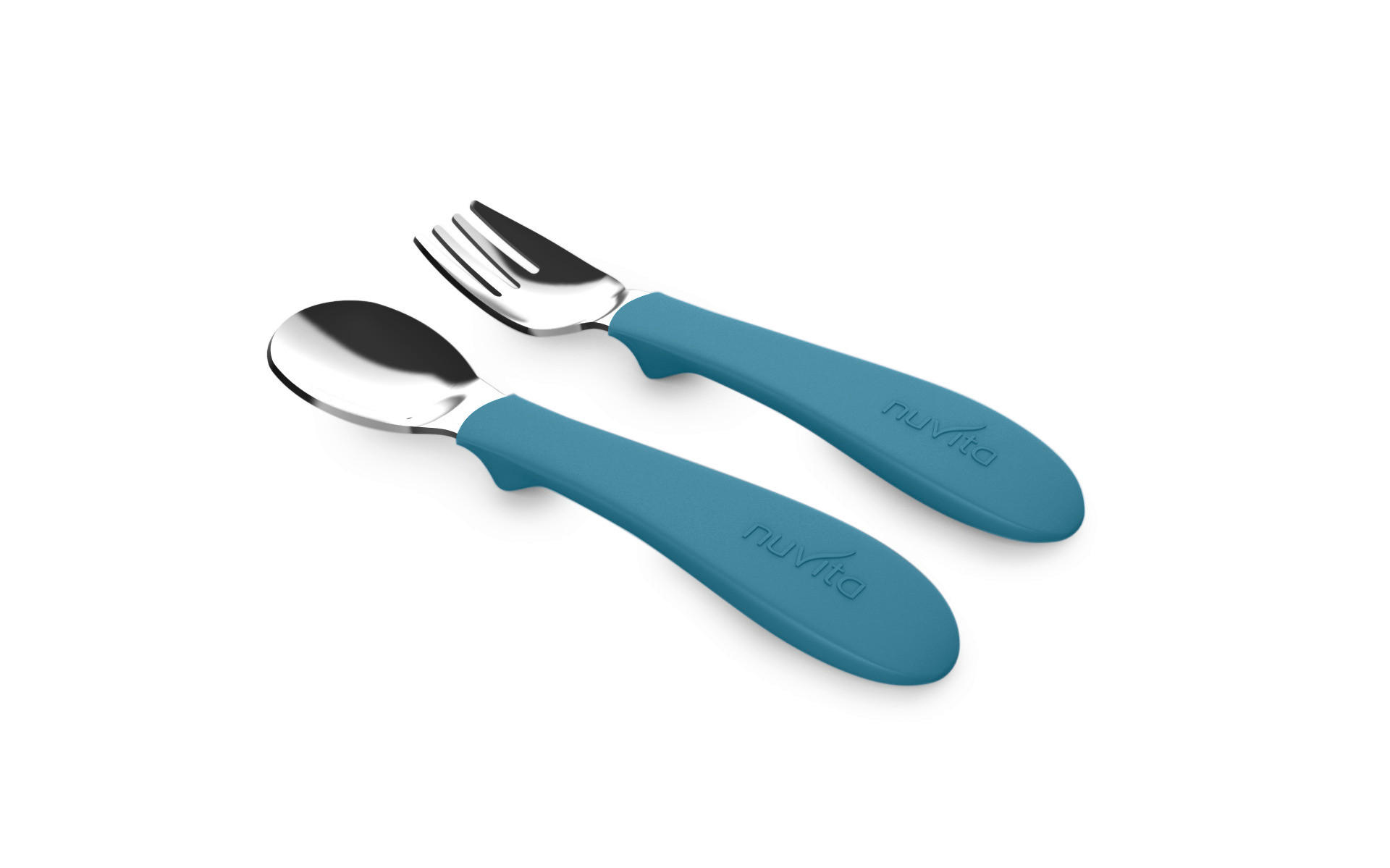 KINDERGESCHIRRSET  - Blau, Basics, Metall (24/10/20cm)