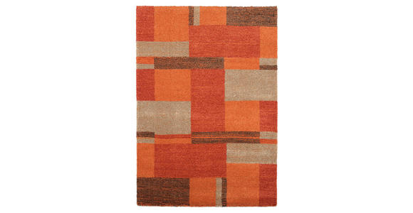 WEBTEPPICH 120/170 cm Palazzo Bloc Terracotta - Terracotta, Design, Textil (120/170cm) - Novel