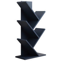 REGAL  Anthrazit  - Anthrazit, Design, Holzwerkstoff (40/77/20cm) - MID.YOU