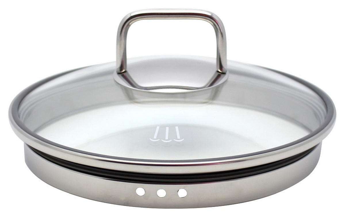 KOCHTOPFSET Smart Steam 4-teilig  - Edelstahlfarben, Basics, Metall - ELO