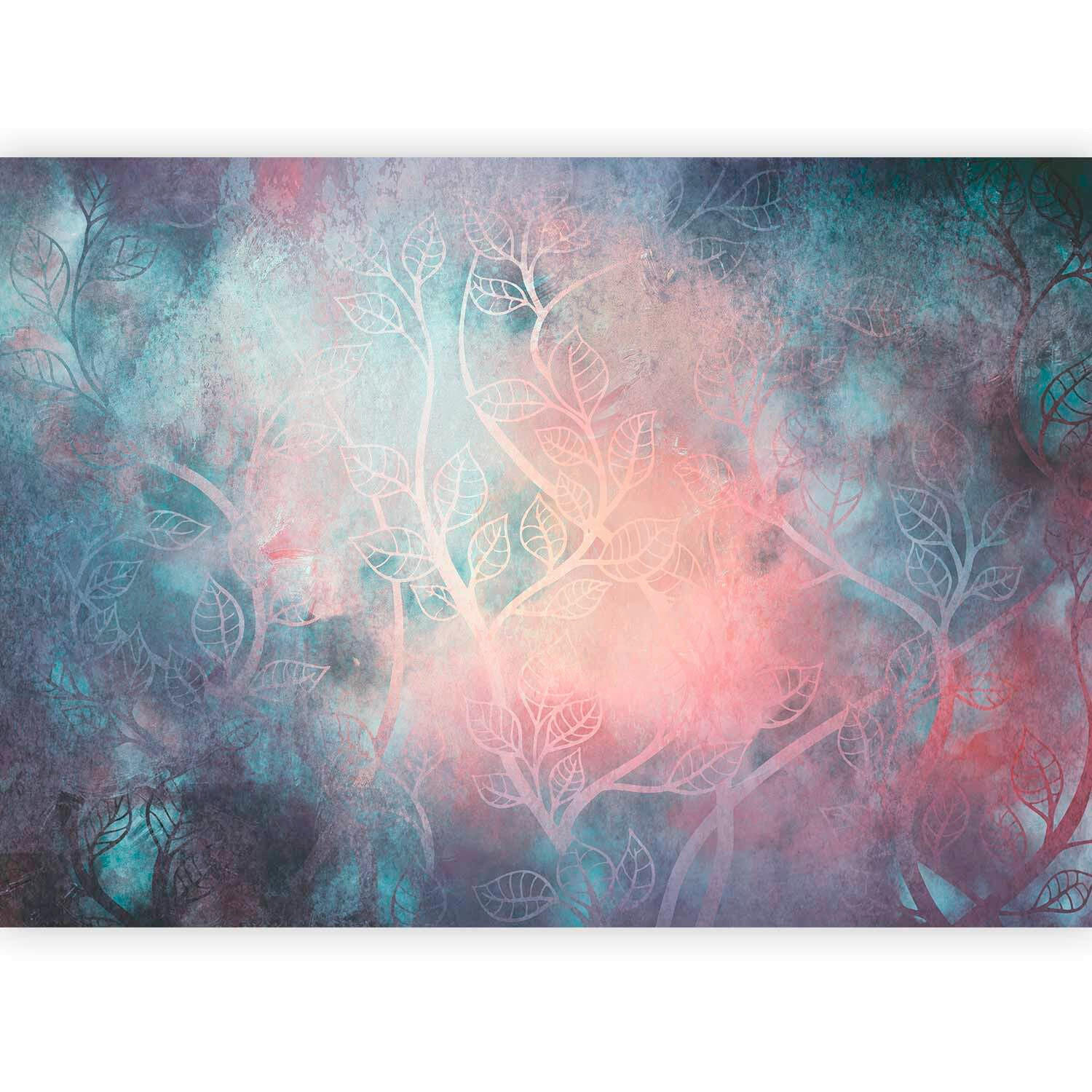 FOTOTAPETE  - Pastellblau/Koralle, LIFESTYLE, Textil (250/175cm) - artgeist